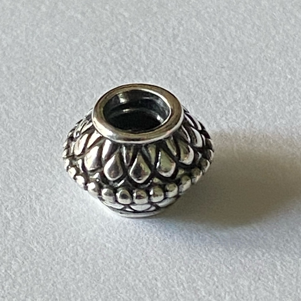 Pandora Retired Inner Strength Silver Charm